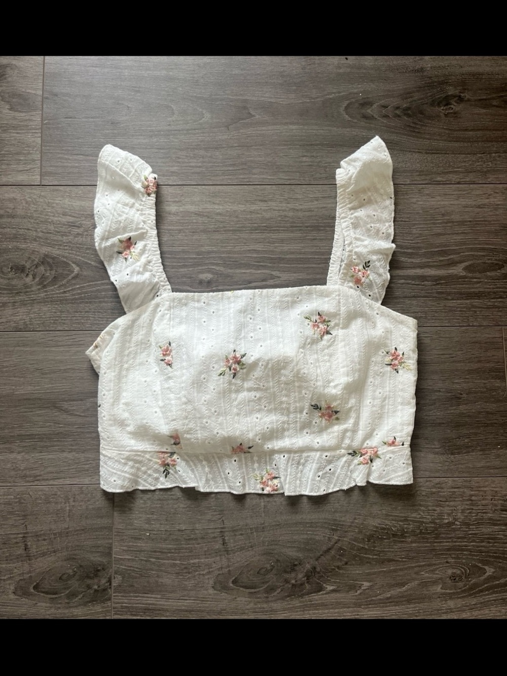 NWOT Tank Top Open Back Crop Top Kirious